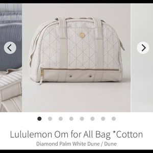 LULULEMON OM BAG